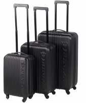 Zwarte dunlop reiskoffer 56 cm